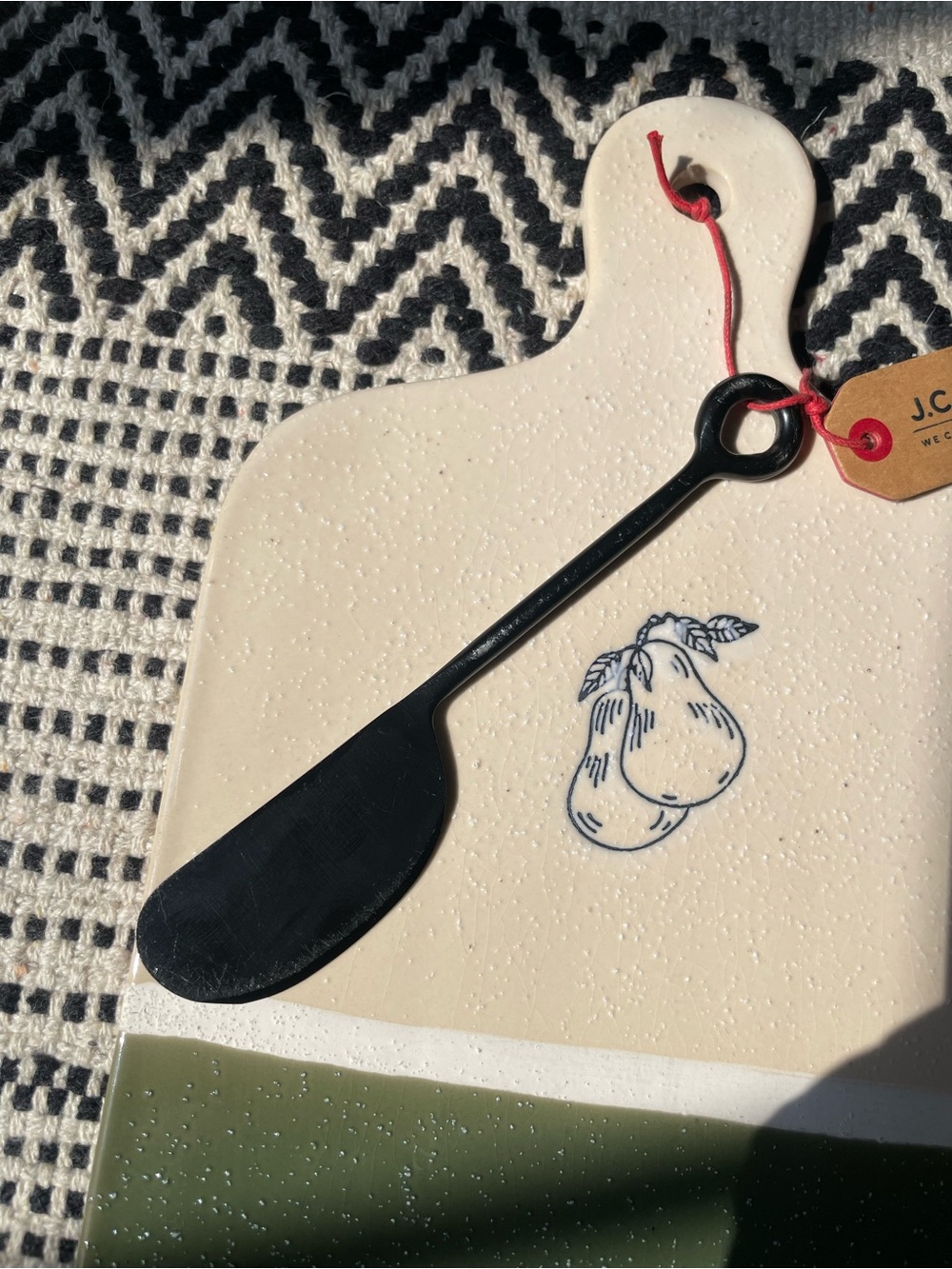 Ceramic cheese board - Picture 3 of 6
